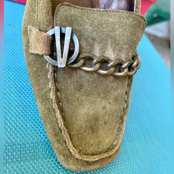 Vaneli Green Cassandra Khaki/Tmoro Suede Women’s Luxury Wedge Heels (Size 7M) - Picture 13 of 16